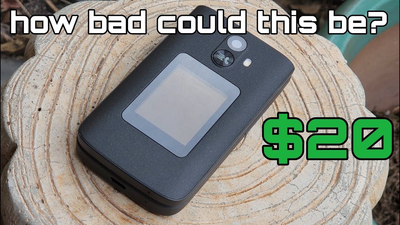 Walmart STILL sells flip phones... How bad could they be?