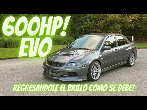 RESTORING THE SHINE TO A 600HP LANCER EVOLUTION!