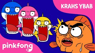 Krahs Ybab | Baby Shark Funny Version | @BabyShark | Pinkfong Songs for Family screenshot 3