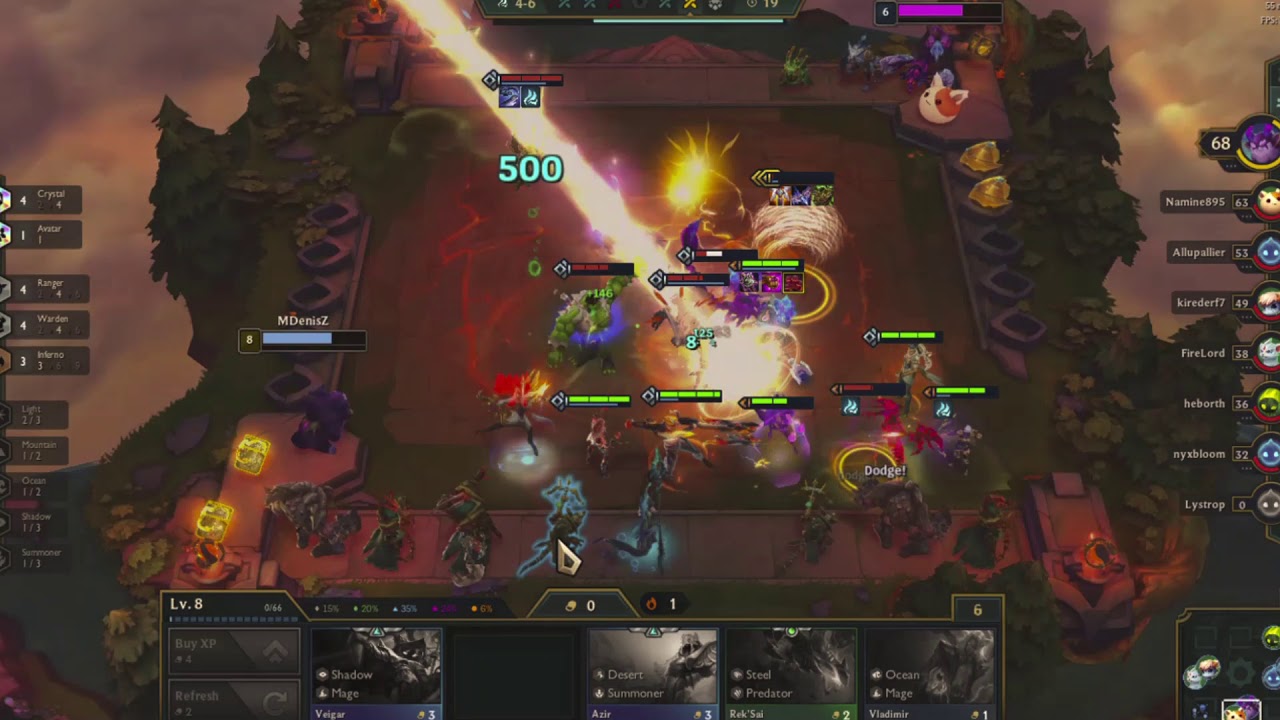 ⭐2  FORCE OF NATURE⭐4Rangers 4Crystal 4Warden with Lux  !Patch10.2|TFT Set 2 League of Legends