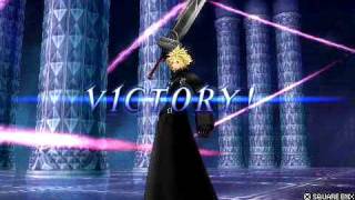 -Dissidia- Cloud Vs Kuja