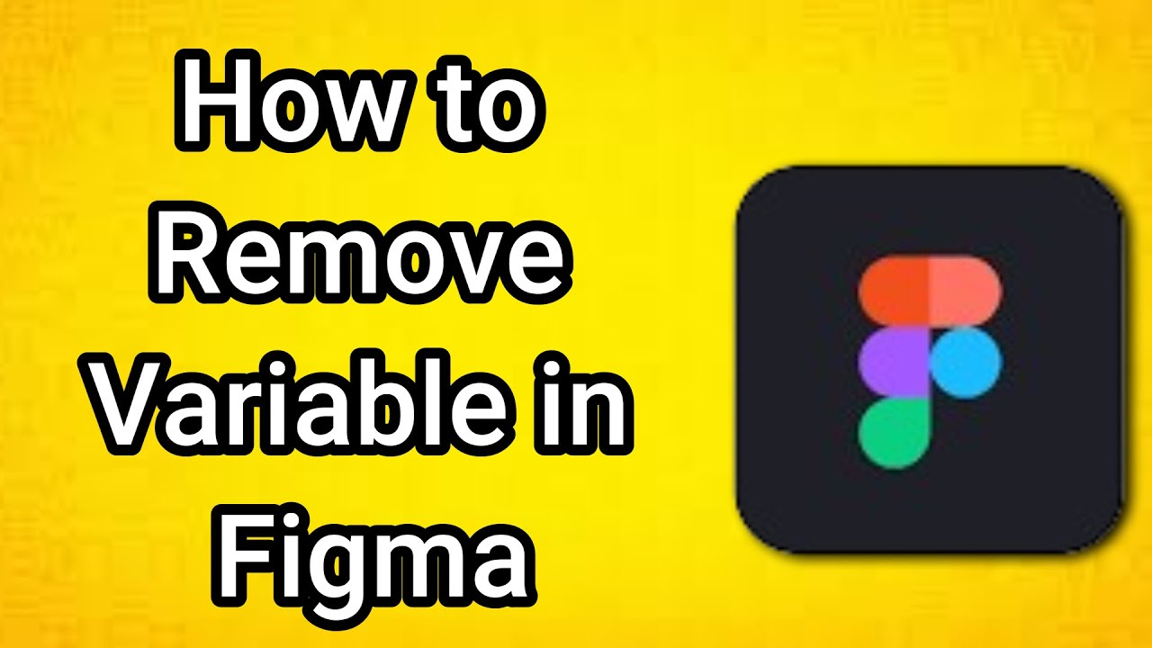 Как удалить переменную в Figma