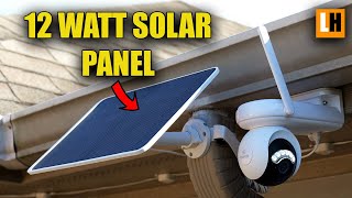 Finally, The Reolink Altas Pt Ultra Can Record 247 Using The 12 Watt Solar Panel