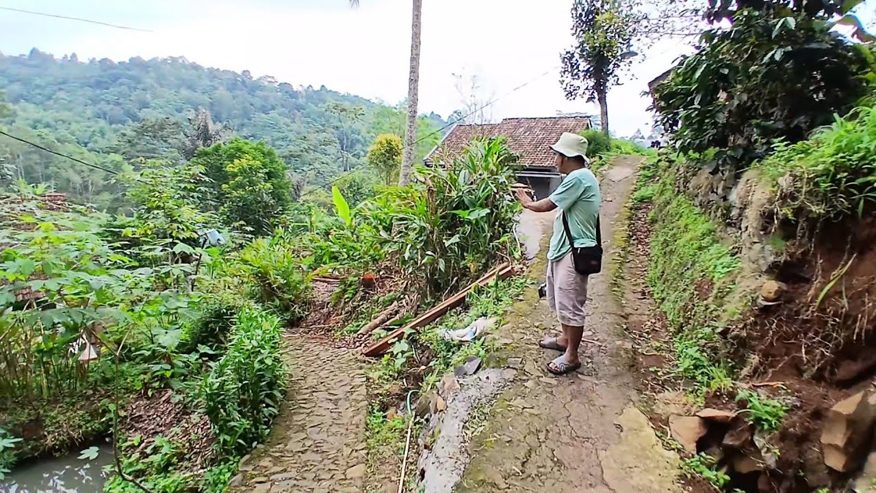 Hunian sejuk berkabut dilereng gunung sawal