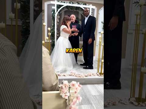 Karen Ruined A Wedding Ceremony Karen 