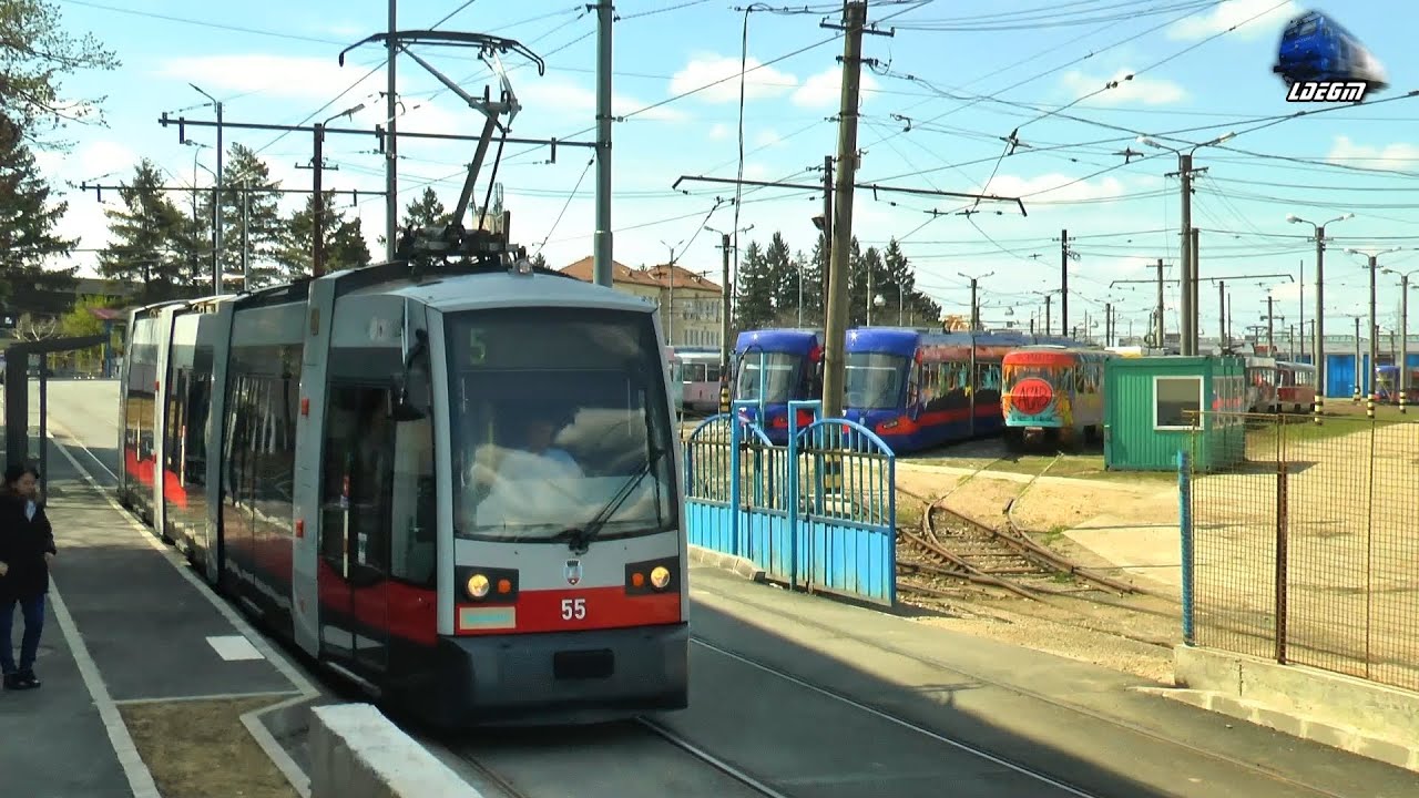 Tramvaie Lângă Depoul Salca în Oradea 🚋 Trams 🚊 Straßenbahn Near Salca Depot in Oradea 19 April 2022