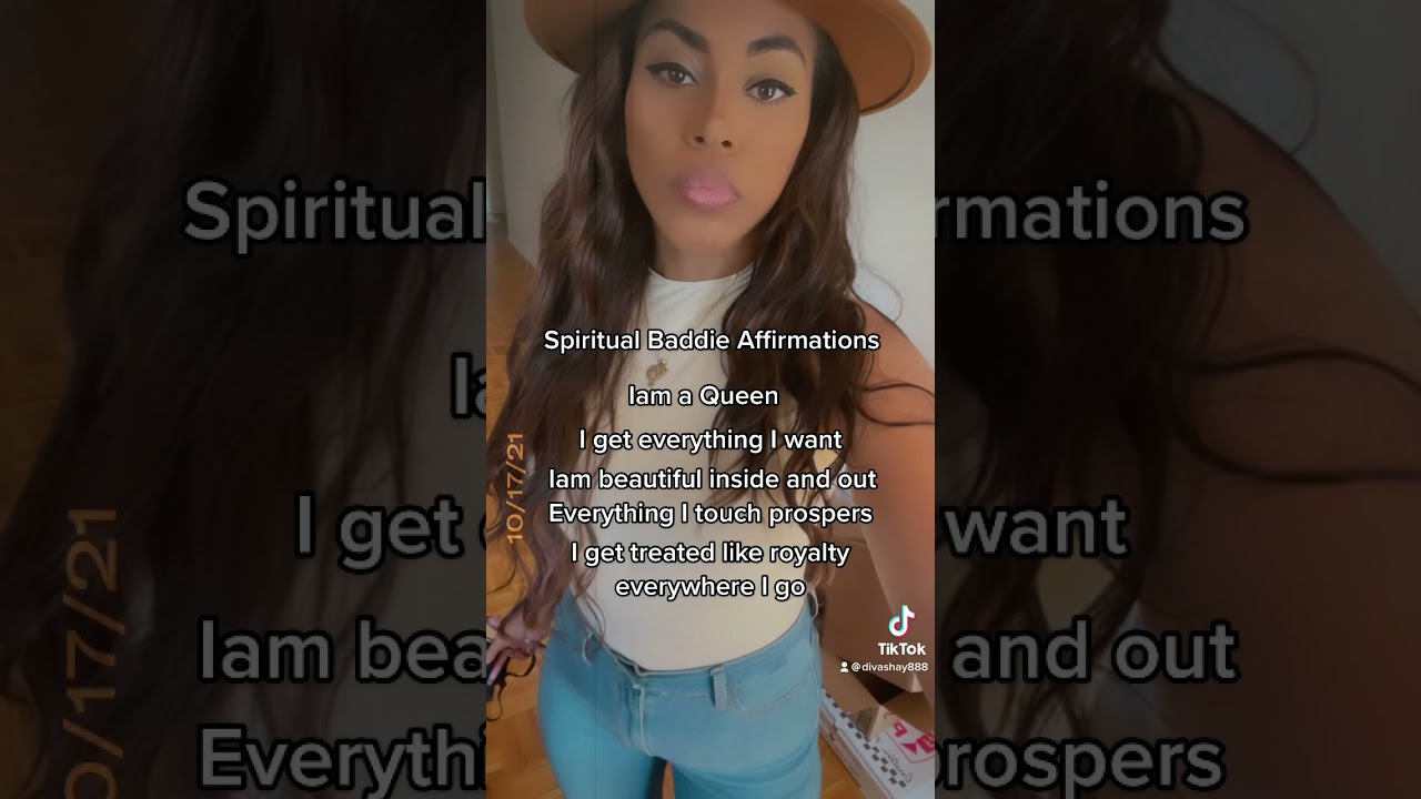 Spiritual Baddie Affirmations 