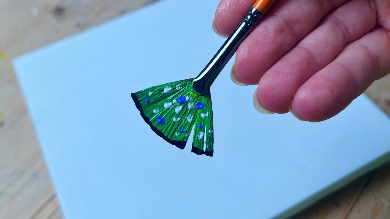 Easy Summer Painting That Will Touch Your Heart | Acrylic Painting for Beginners