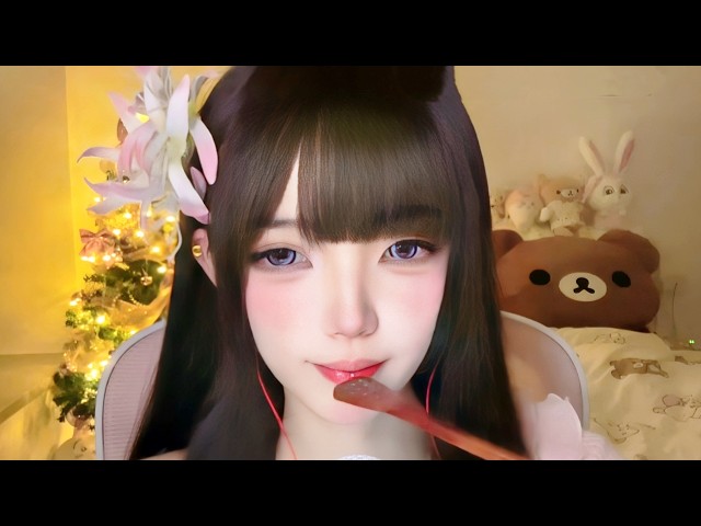 【chinese girl ASMR 】中华娘の口腔音 道具助眠 敲击音 各种触发音