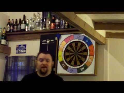 Bullseye Gamshow Dartboard Game (Homemade)