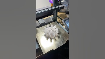 3D-Printing a jet engine Part 5 - the Mixer #3dprinting #jetengine