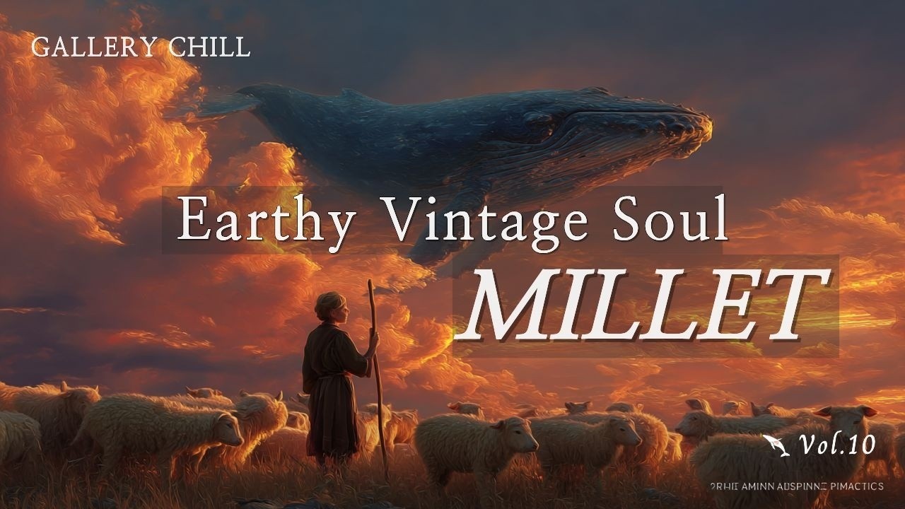 🎧Jean-François Millet_Soul Funk–60s 70s Vintage Pop Chill | GalleryChill Vol.10 | Art Healing Pop 봄비