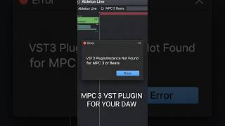 MPC 3 VST3 within your DAW. #homestudio #mpc #creativity #music #vst3