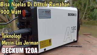 Mesin las terbaik dari jerman yang bisa digunakan di listrik rumahan 900 Watt.