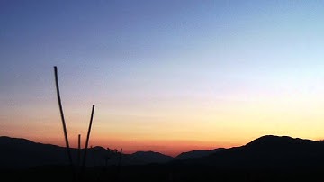 The XX - Intro [Autumn sunset timelapse]