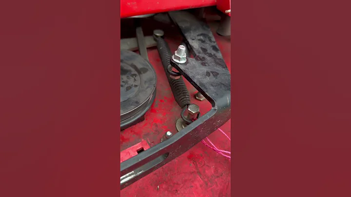 Quick hack to install and remove spring off tensioner #growitwemowit #foryou