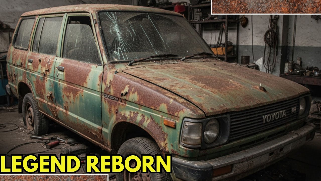 The Legend Reborn 🐊 1977 Toyota Kijang “Buaya” Restoration