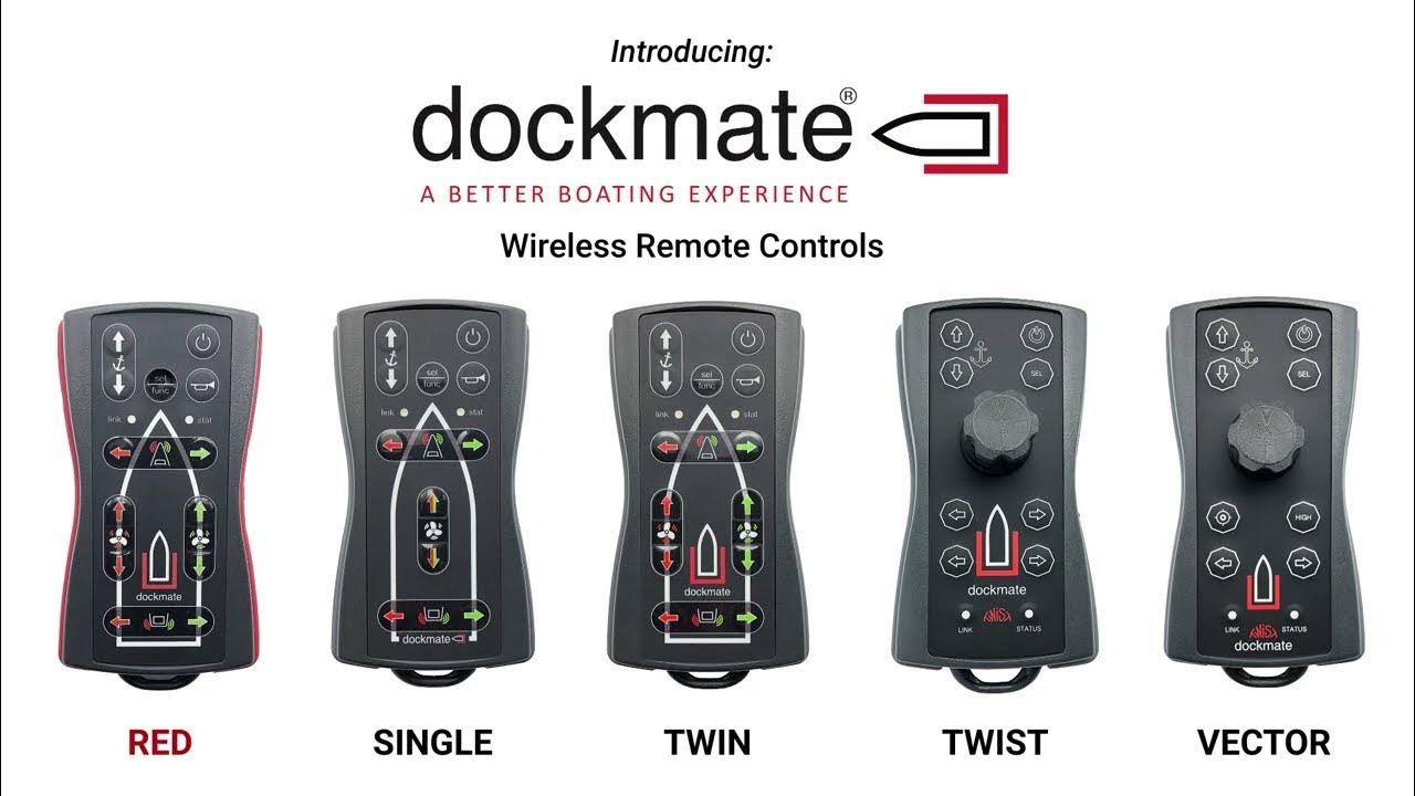 Dockmate wireless remote control product line This video shows each