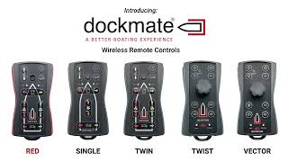 Dockmate wireless remote control product line - This video shows each remote & its advanced features