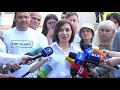 Exercitarea votului de către Președintele Republicii Moldova, Maia Sandu