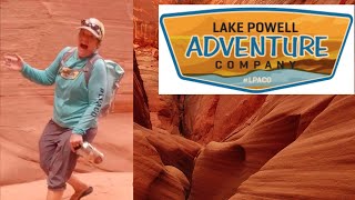 Antelope Canyon Guide FREAKS OUT (at 4:25)