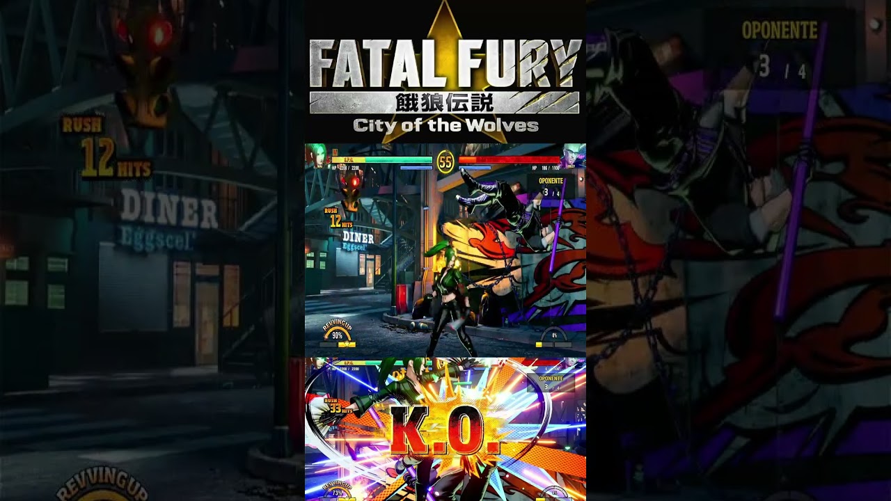Mai Fatal Rave Combo (Fatal Fury: City of the Wolves) 