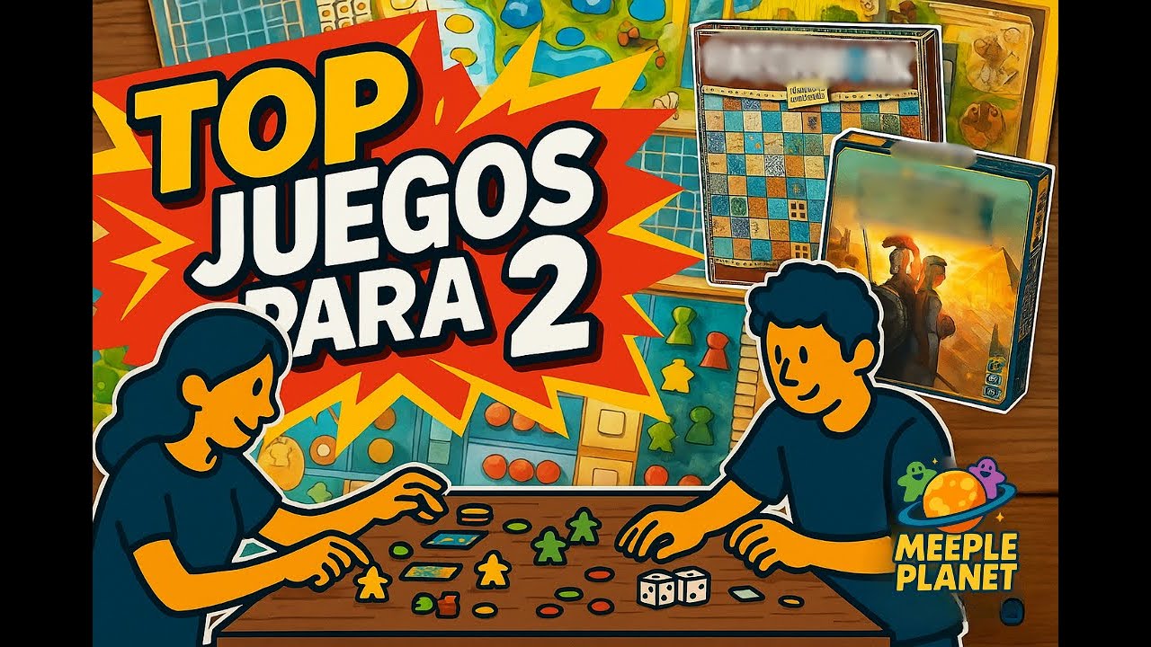 Top mejores juegos de mesa para 2 jugadores