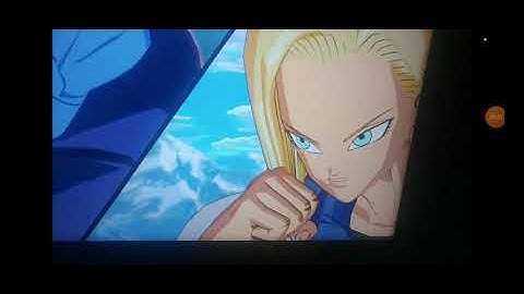 Dragonball  Z Burst Limit Saibaman Burst Rush Gut Punch on Android 18 Ryona