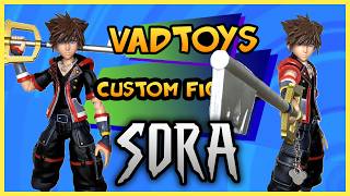Bring Arts Sora Custom Figure Head Kingdom Hearts 3