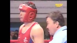 Roman Romanchuk (RUS) vs. Olzhas Orazaliyev (KAZ) AIBA World Cup 2002 SF's (81kg)