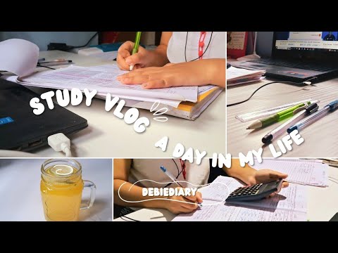 STUDY VLOG 📚Lot of Studying & Doing Assignments [ENG SUB] 🍄Life