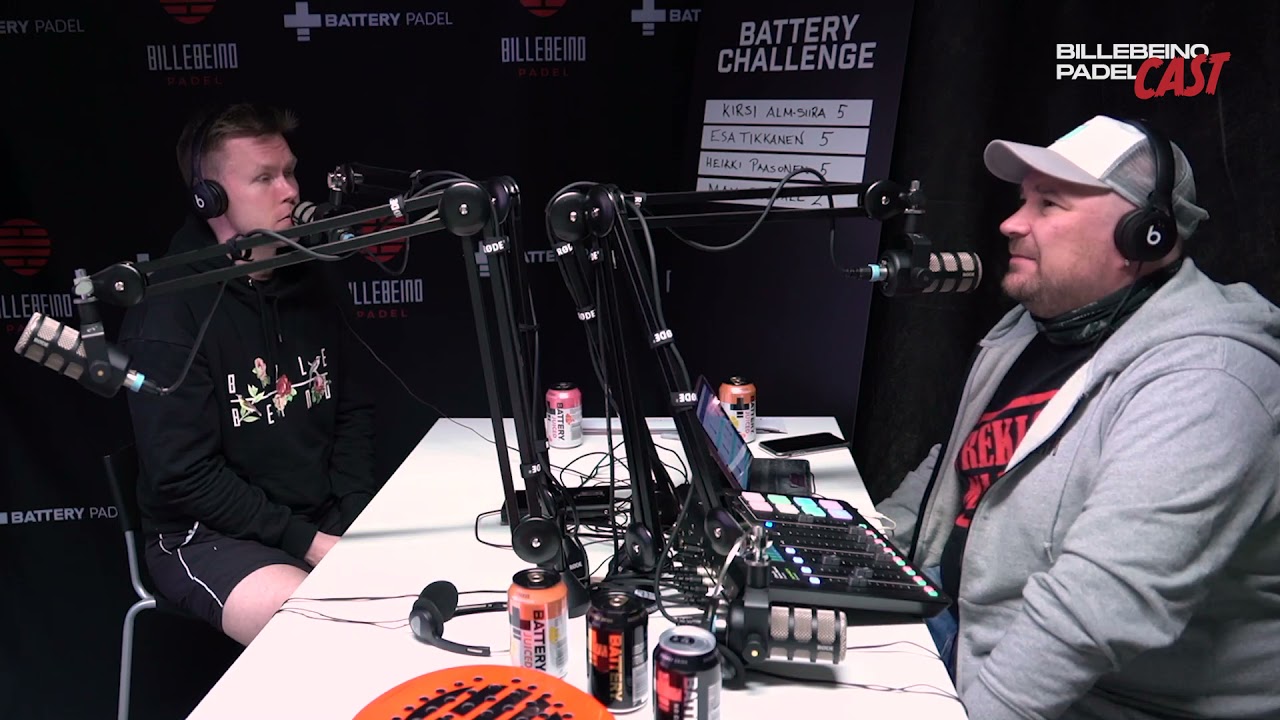 Billebeino Padelcast S1E5 - Vieraana Alex Nieminen