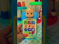 Cocomelon Jj first learning phone #shorts #trending #viral #asmr #satisfying #cocomelon #wow #cute
