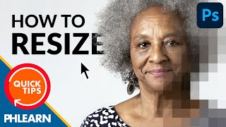 How To Resize A Layer Without Losing Quality in Photoshop | Quick Tips