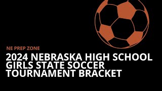 Nebraska high school girls state soccer tournament bracket, after Class A 1st round