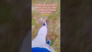 THEY LIED AN SAID I COULD WALK ON THE RAVEN CHAT LINE, THE LIES THEY TELL 🤣☎️