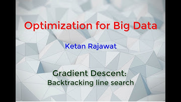 Gradient Descent: Backtracking Line Search