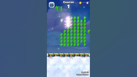 Super mario run - Remix 10 Unusual star coin cloud course