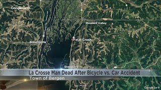 La Crosse bicyclist dies in crash near Stoddard