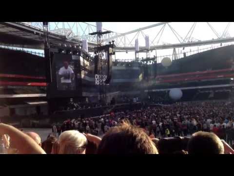 Dizzee Rascal Bassline Junkie- Live 26/5/13- Emirates Stadium