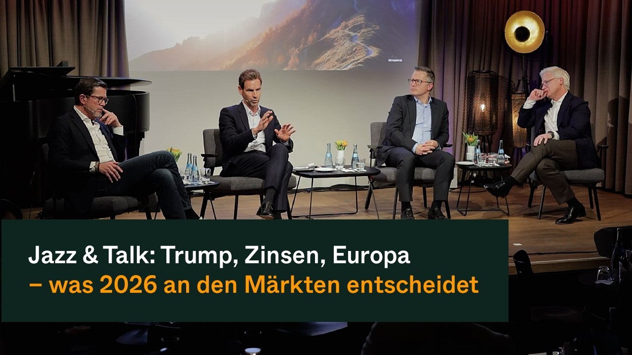 Trump, Zinsen, Europa – was 2026 an den Märkten entscheidet