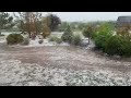 Flooding in Powell Butte after hailstorm