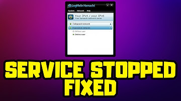 How to FIX Hamachi Service Stopped