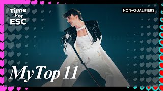 Non Qualifiers - My Top 11 Eurovision Song Contest 2025 Timeforeurovision