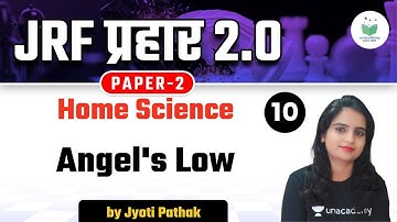 08:00 PM - NTA UGC NET 2021 | Home Science by Jyoti Pathak | Angel