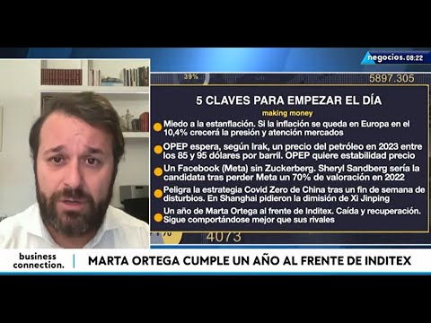 Los buenos resultados de Inditex avalan a Marta Ortega al frente de la compa&ntilde;&iacute;a tras un a&ntilde;o