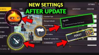 New Settings After update | free fire setting | screenshot 2