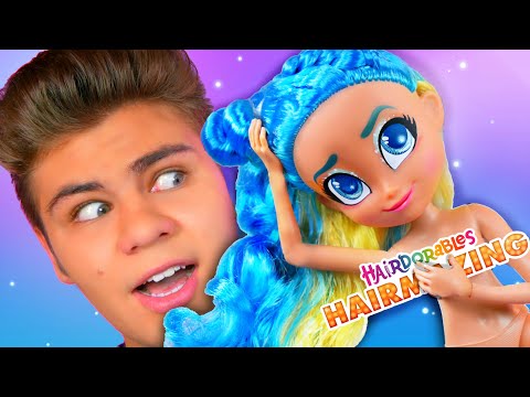 У HAIRMAZING "НОГИ от УШЕЙ" ⭐ Фото модель блогер Noah Hairdorables Обзор