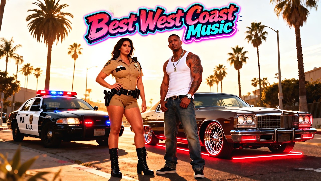 West Coast 808 Trap: Hard Bass Rap Vibes Mix | Soundtrack for the Coastline