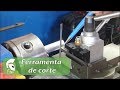 Para INICIANTES ! Alinhamento de ferramenta de corte para mini torno